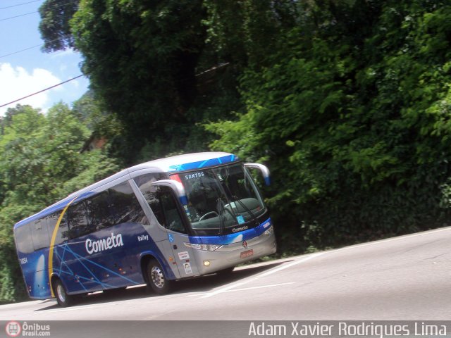 Viação Cometa 10254 na cidade de Cubatão, São Paulo, Brasil, por Adam Xavier Rodrigues Lima. ID da foto: 352836.