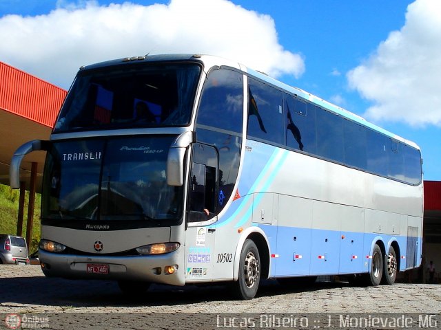 Translin Turismo 10502 na cidade de João Monlevade, Minas Gerais, Brasil, por Lucas  Ribeiro. Número da foto: #352995.