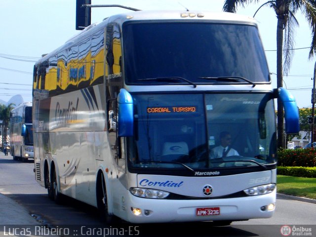 Viação Cordial Transportes e Turismo 3627 na cidade de Serra, Espírito Santo, Brasil, por Lucas  Ribeiro. Número da foto: #354063.