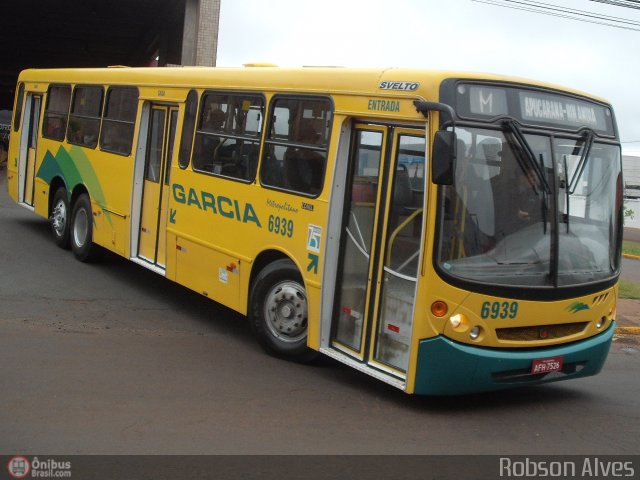 Viação Garcia 6939 na cidade de Apucarana, Paraná, Brasil, por Robson Alves. Número da foto: #353771.
