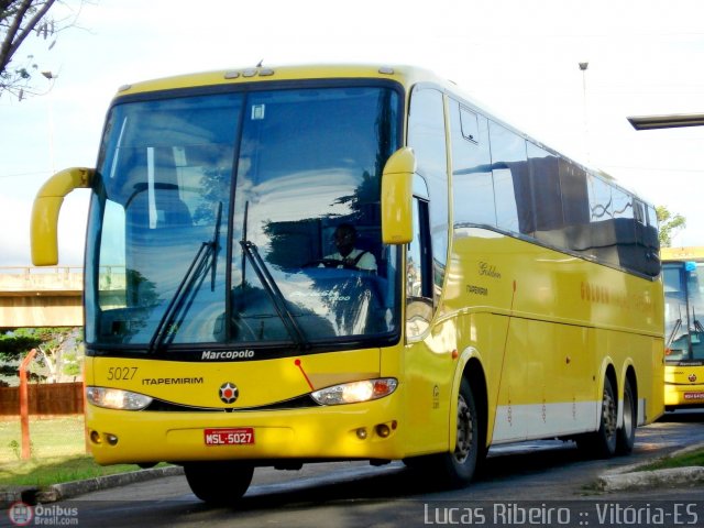Viação Itapemirim 5027 na cidade de Vitória, Espírito Santo, Brasil, por Lucas  Ribeiro. Número da foto: #355120.