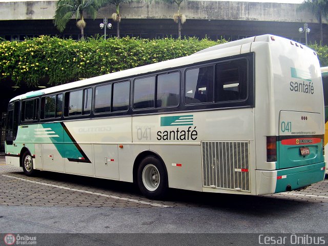 Santa Fé Transportes 041 na cidade de Belo Horizonte, Minas Gerais, Brasil, por César Ônibus. ID da foto: 355527.