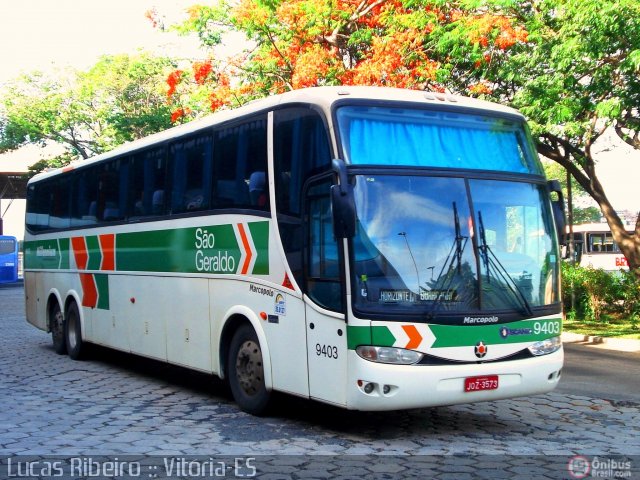 Cia. São Geraldo de Viação 9403 na cidade de Vitória, Espírito Santo, Brasil, por Lucas  Ribeiro. ID da foto: 355116.