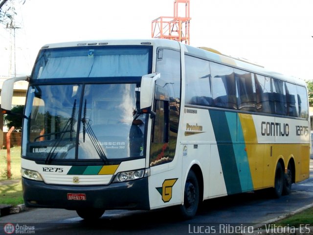 Empresa Gontijo de Transportes 12275 na cidade de Vitória, Espírito Santo, Brasil, por Lucas  Ribeiro. Número da foto: #355110.