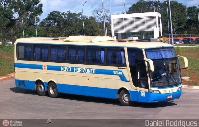 Viação Novo Horizonte 1000411 na cidade de Brasília, Distrito Federal, Brasil, por Daniel Rodrigues. Número da foto: #357275.