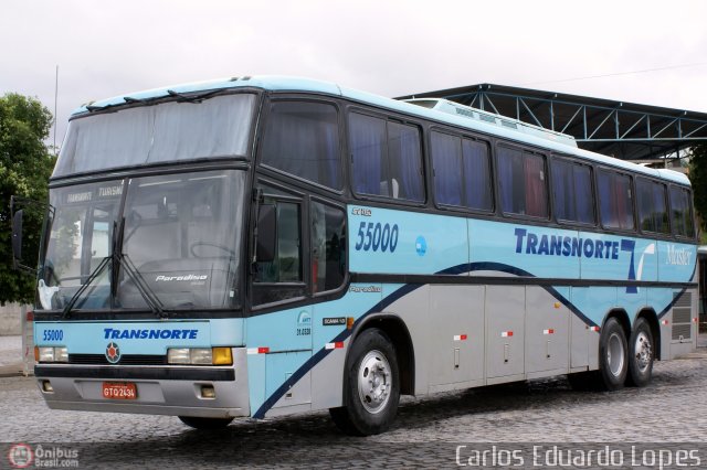 Transnorte - Transporte e Turismo Norte de Minas 55000 na cidade de Montes Claros, Minas Gerais, Brasil, por Carlos Eduardo Lopes. Número da foto: #357096.