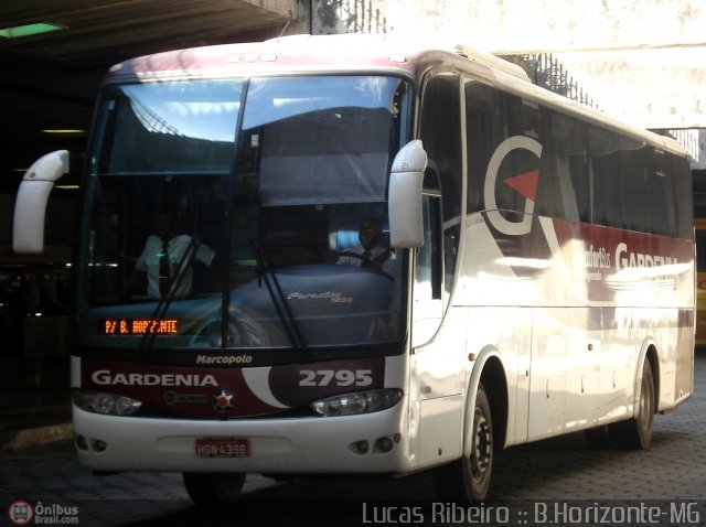 Expresso Gardenia 2795 na cidade de Belo Horizonte, Minas Gerais, Brasil, por Lucas  Ribeiro. Número da foto: #358346.