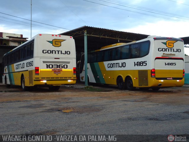 Empresa Gontijo de Transportes 10360 na cidade de Várzea da Palma, Minas Gerais, Brasil, por Wagner Gontijo Várzea da Palma-mg. Número da foto: #358179.