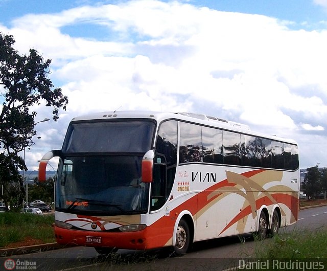 VIAN - Viação Anapolina 22700 na cidade de Brasília, Distrito Federal, Brasil, por Daniel Rodrigues. Número da foto: #358115.