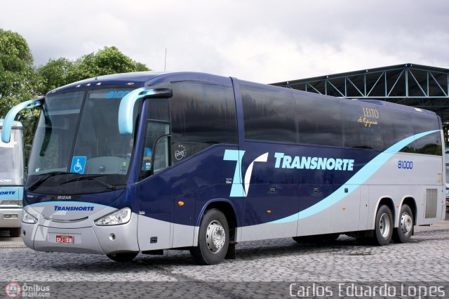 Transnorte - Transporte e Turismo Norte de Minas 81000 na cidade de Montes Claros, Minas Gerais, Brasil, por Carlos Eduardo Lopes. Número da foto: #358133.