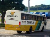 Empresa Gontijo de Transportes 3170 na cidade de João Monlevade, Minas Gerais, Brasil, por Lucas  Ribeiro. ID da foto: :id.