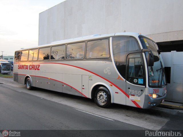 Viação Santa Cruz 7950 na cidade de Campinas, São Paulo, Brasil, por Paulo Camillo Mendes Maria. ID da foto: 360038.