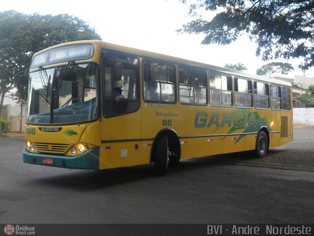 Viação Garcia 6545 na cidade de Mandaguaçu, Paraná, Brasil, por André Nordeste. Número da foto: #359418.