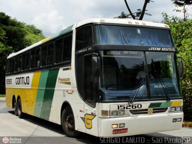 Empresa Gontijo de Transportes 15260 na cidade de São Paulo, São Paulo, Brasil, por Sérgio Augusto Braga Canuto. ID da foto: 360526.