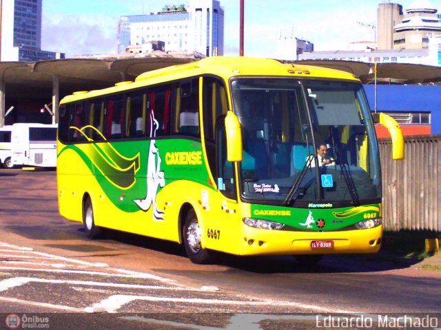 Expresso Caxiense 6067 na cidade de Porto Alegre, Rio Grande do Sul, Brasil, por Eduardo Machado. ID da foto: 361383.