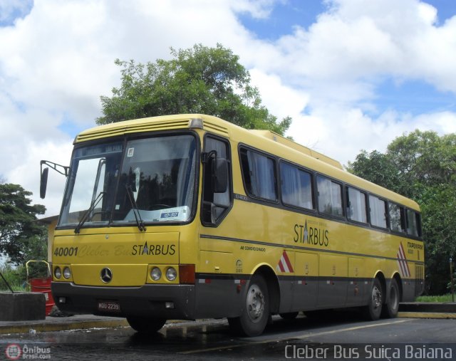Viação Itapemirim 40001 na cidade de Vitória da Conquista, Bahia, Brasil, por Cleber Bus. Número da foto: #360816.