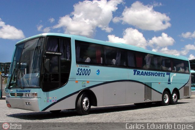 Transnorte - Transporte e Turismo Norte de Minas 52000 na cidade de Montes Claros, Minas Gerais, Brasil, por Carlos Eduardo Lopes. ID da foto: 360329.