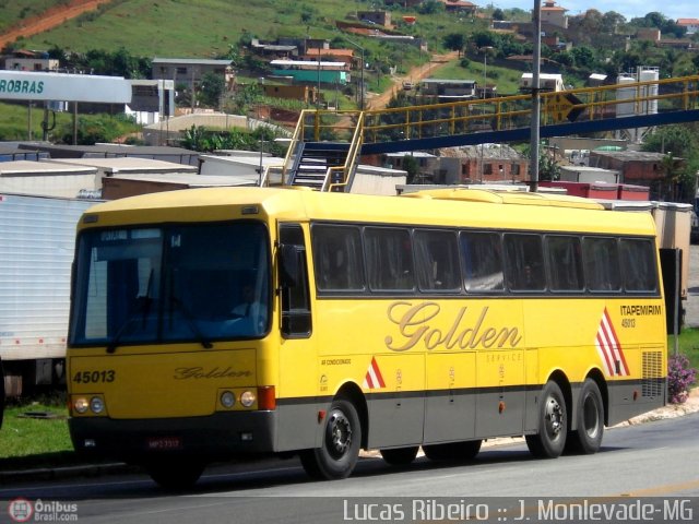 Viação Itapemirim 45013 na cidade de João Monlevade, Minas Gerais, Brasil, por Lucas  Ribeiro. Número da foto: #361871.