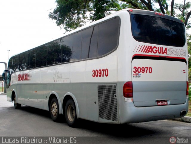 Viação Águia Branca 30970 na cidade de Vitória, Espírito Santo, Brasil, por Lucas  Ribeiro. Número da foto: #361913.