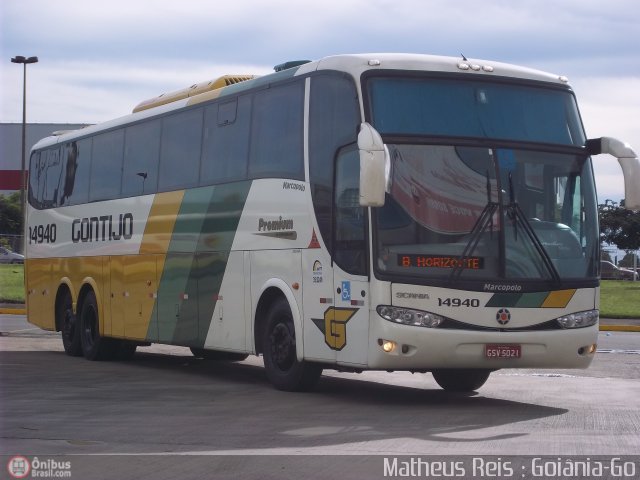 Empresa Gontijo de Transportes 14940 na cidade de Goiânia, Goiás, Brasil, por Douglas Andrez. Número da foto: #362206.