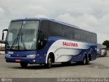 Viação Salutaris e Turismo 13835 na cidade de Vitória da Conquista, Bahia, Brasil, por Drill Salutaris. Número da foto: #:id.