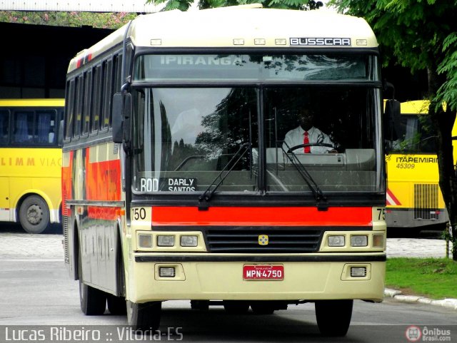 Viação Alvorada 750 na cidade de Vitória, Espírito Santo, Brasil, por Lucas  Ribeiro. ID da foto: 363146.