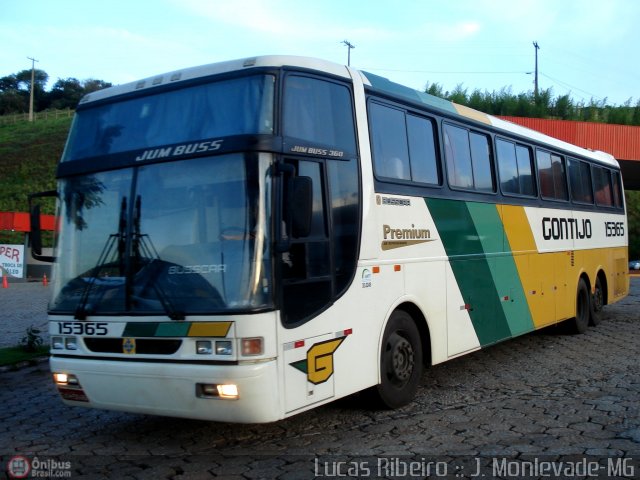 Empresa Gontijo de Transportes 15365 na cidade de João Monlevade, Minas Gerais, Brasil, por Lucas  Ribeiro. ID da foto: 335623.