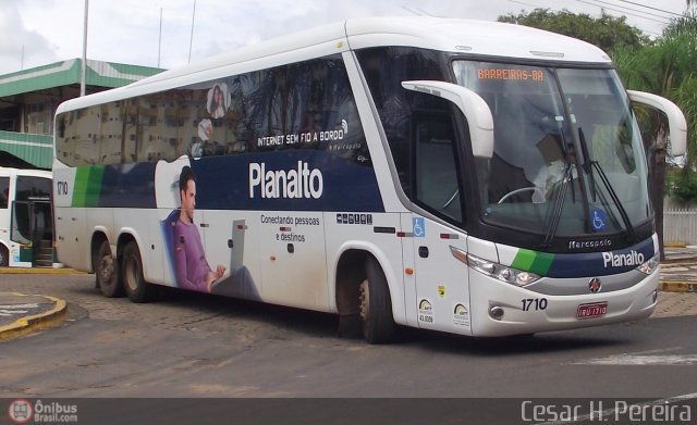 Planalto Transportes 1710 na cidade de Presidente Prudente, São Paulo, Brasil, por Cesar H. Pereira. Número da foto: #335610.
