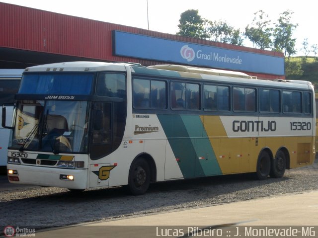 Empresa Gontijo de Transportes 15320 na cidade de João Monlevade, Minas Gerais, Brasil, por Lucas  Ribeiro. ID da foto: 335614.