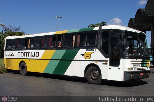 Empresa Gontijo de Transportes 6565 na cidade de Montes Claros, Minas Gerais, Brasil, por Carlos Eduardo Lopes. ID da foto: 363622.