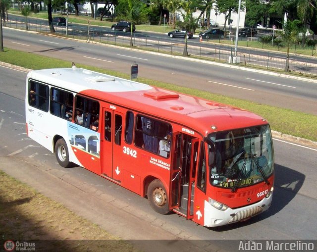 Santa Fé Transportes 95017 na cidade de Belo Horizonte, Minas Gerais, Brasil, por Adão Raimundo Marcelino. Número da foto: #336764.