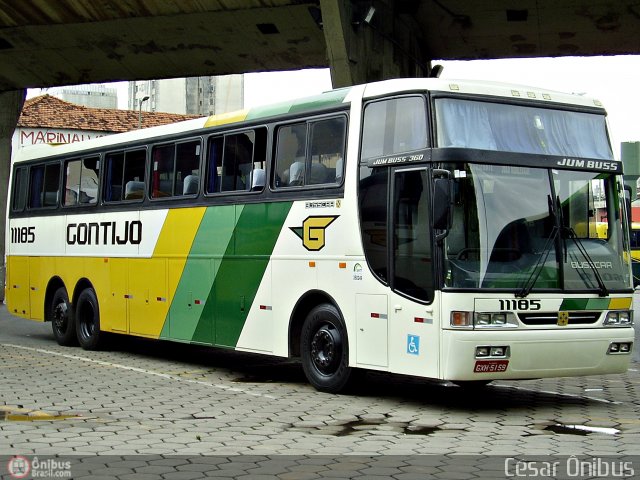 Empresa Gontijo de Transportes 11185 na cidade de Belo Horizonte, Minas Gerais, Brasil, por César Ônibus. ID da foto: 336710.