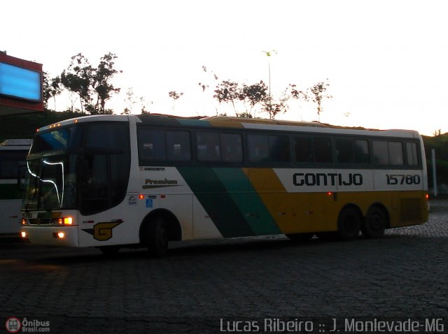 Empresa Gontijo de Transportes 15780 na cidade de João Monlevade, Minas Gerais, Brasil, por Lucas  Ribeiro. Número da foto: #337047.