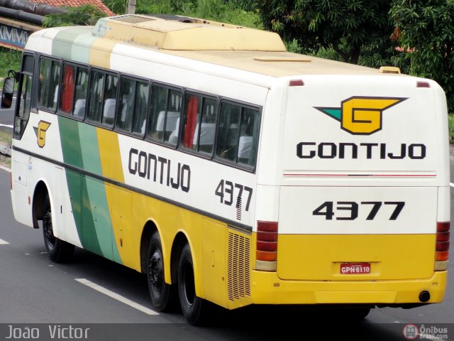 Empresa Gontijo de Transportes 4377 na cidade de Teresina, Piauí, Brasil, por João Victor. ID da foto: 337206.