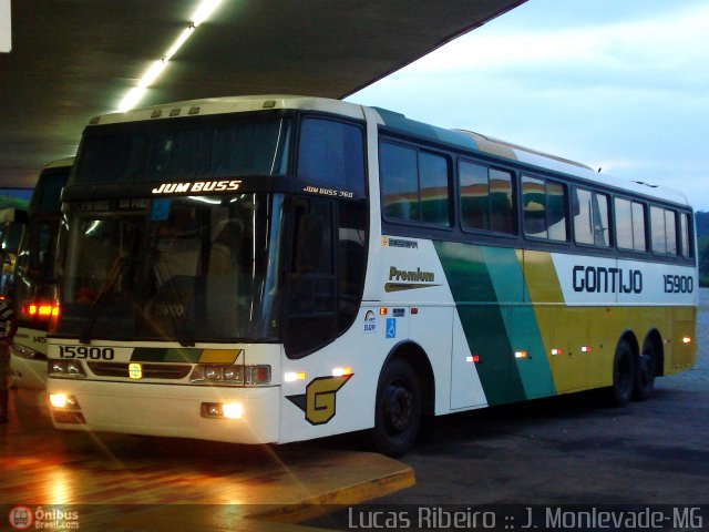 Empresa Gontijo de Transportes 15900 na cidade de João Monlevade, Minas Gerais, Brasil, por Lucas  Ribeiro. Número da foto: #337057.