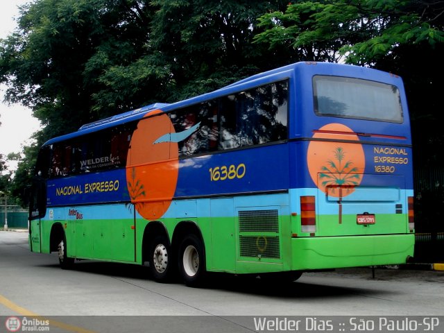 Nacional Expresso 16380 na cidade de São Paulo, São Paulo, Brasil, por Welder Dias. Número da foto: #338293.