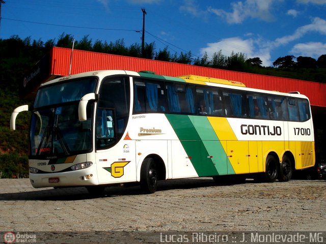 Empresa Gontijo de Transportes 17010 na cidade de João Monlevade, Minas Gerais, Brasil, por Lucas  Ribeiro. Número da foto: #338062.