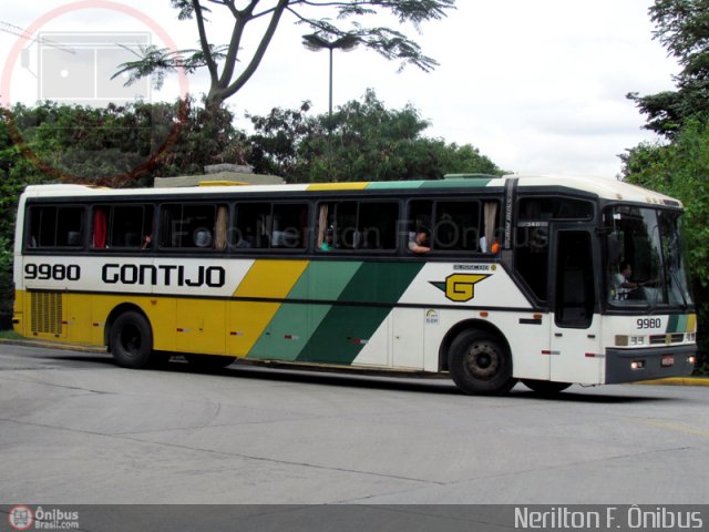 Empresa Gontijo de Transportes 9980 na cidade de São Paulo, São Paulo, Brasil, por Nerilton F.  ônibus. ID da foto: 339372.