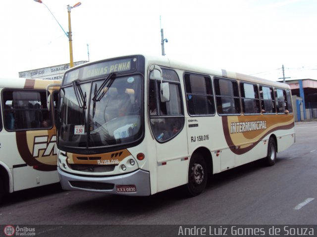 Viação Intermunicipal RJ 158.016 na cidade de Duque de Caxias, Rio de Janeiro, Brasil, por André Luiz Gomes de Souza. Número da foto: #339389.