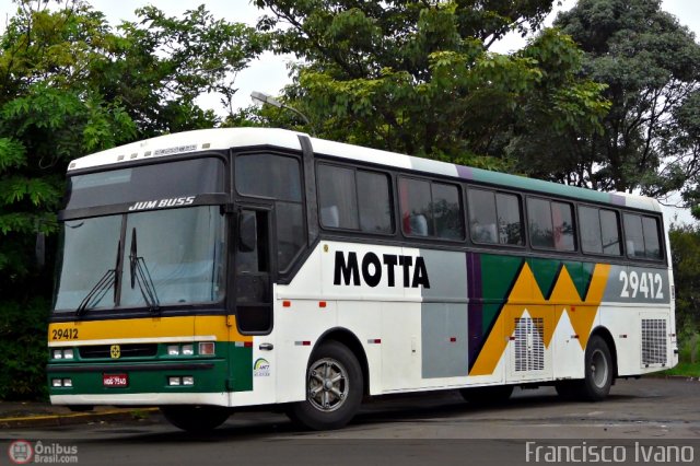 Viação Motta 29412 na cidade de Assis, São Paulo, Brasil, por Francisco Ivano. Número da foto: #340280.