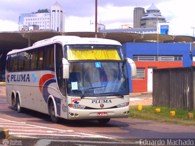 Pluma Conforto e Turismo 4107 na cidade de Porto Alegre, Rio Grande do Sul, Brasil, por Eduardo Machado. Número da foto: #340801.
