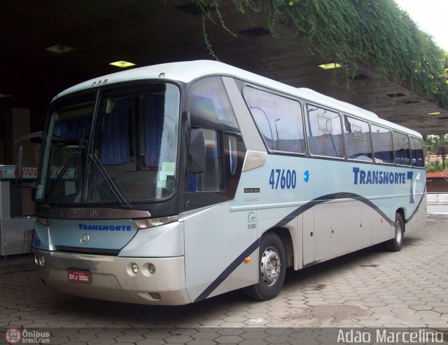 Transnorte - Transporte e Turismo Norte de Minas 47600 na cidade de Belo Horizonte, Minas Gerais, Brasil, por Adão Raimundo Marcelino. ID da foto: 341792.