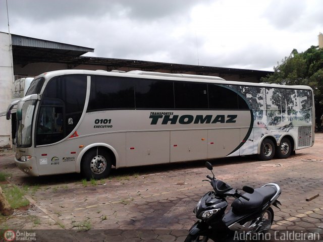 Transportes Thomaz 0101 na cidade de Presidente Prudente, São Paulo, Brasil, por Adriano Caldeiran. ID da foto: 341205.