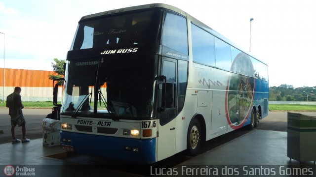 Expresso Ponte Alta 15705 na cidade de Palmas, Tocantins, Brasil, por Lucas Ferreira dos Santos Gomes. ID da foto: 365440.