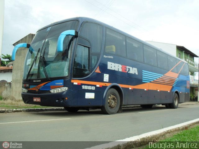 Breda Transportes e Serviços 1860 na cidade de Trindade, Goiás, Brasil, por Douglas Andrez. Número da foto: #365435.
