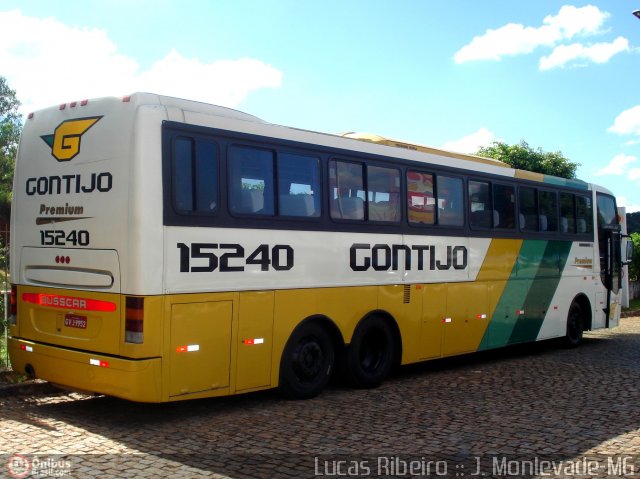 Empresa Gontijo de Transportes 15240 na cidade de João Monlevade, Minas Gerais, Brasil, por Lucas  Ribeiro. Número da foto: #365345.