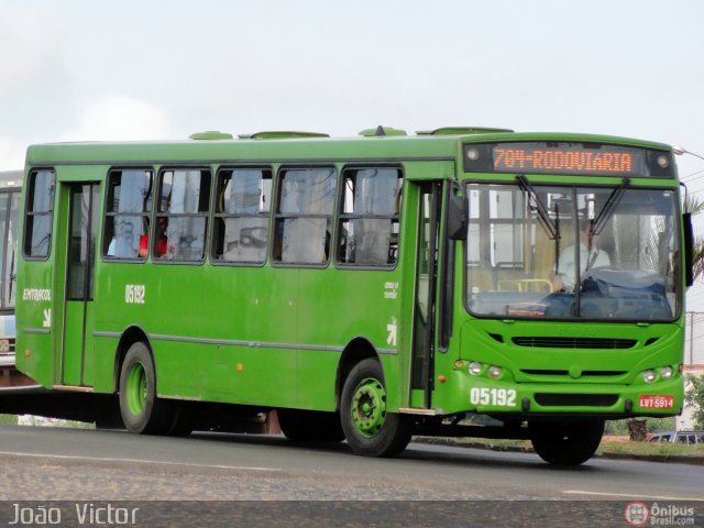 EMTRACOL - Empresa de Transportes Coletivos 05192 na cidade de Teresina, Piauí, Brasil, por João Victor. Número da foto: #365357.