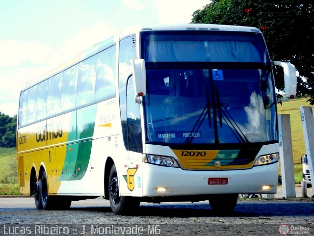 Empresa Gontijo de Transportes 12070 na cidade de João Monlevade, Minas Gerais, Brasil, por Lucas  Ribeiro. Número da foto: #365307.