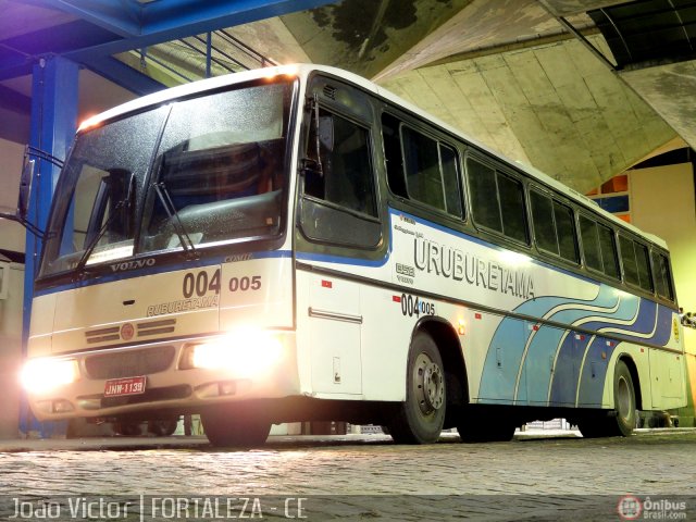 Uruburetama Transportes 005 na cidade de Fortaleza, Ceará, Brasil, por João Victor. ID da foto: 375407.