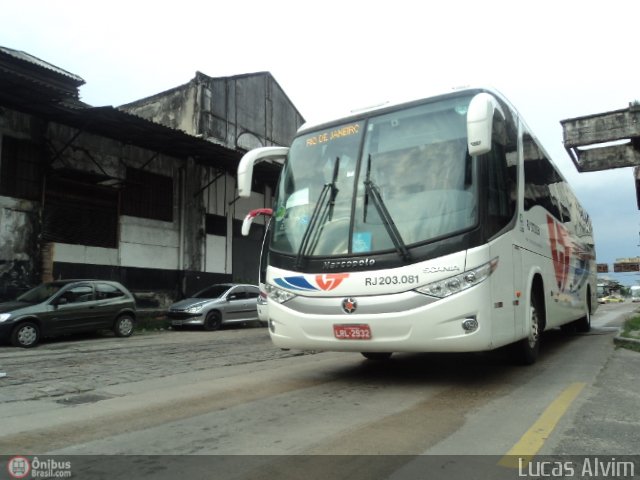 Viação Teresópolis RJ 203.081 na cidade de Rio de Janeiro, Rio de Janeiro, Brasil, por Lucas Alvim. Número da foto: #375524.